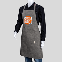 Latzschuerze, bedruckt, Motiv