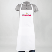 Latzschürzen, bestickt, ein Stickbereich