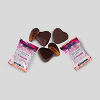 Lebkuchenherz, farbig bedruckt, liegend