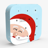 Adventskalender, farbig bedruckt, Motiv