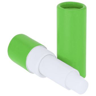 Lippenpflegestift in Etui gr&uuml;n, offen