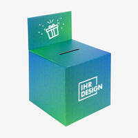 Losbox, farbig bedruckt, Vorderseite