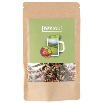 naturfarbene Doybag von vorne 50g Inhalt