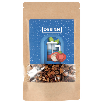 naturfarbene Doybag von vorne mit 80g Inhalt 