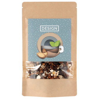 naturfarbene Doybag von vorne mit 80g Inhalt