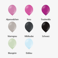 Luftballon Pastell 27 cm 