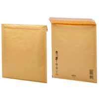 Luftpolstertasche (22 x 34 cm), haftklebend ohne Fenster, unbedruckt braun