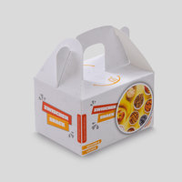 Lunchbox mit Tragegriff (11,5 x 8,5 x 7 cm) einseitig bedruckt 4/0-farbig