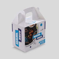 Lunchbox mit Tragegriff (12 x 8 x 11 cm) einseitig bedruckt 4/0-farbig