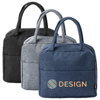 Lunch-Kühltasche mit Reißverschlussfach, Farbauswahl