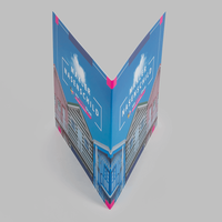 Schild, farbig bedruckt, stehend