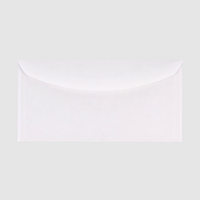 Maschinenkuvertierhüllen DIN lang quer, nassklebend ohne Fenster, einseitig 1/0 bedruckt, Rückseite