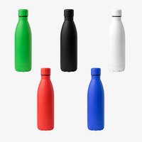 Matte Edelstahl-Isolierflasche 790 ml  Farbauswahl