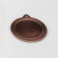 Medaille BRONZE mit Gravur, liegend