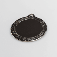 Medaille klassisch SILBER mit Gravur, liegend