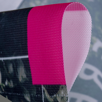 Planen, farbig bedruckt, liegend mit Saum