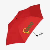 Mini-Slim-RPET-Taschenschirm, 4/0-farbig