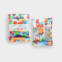M&M Crispy, beidseitig bedruckt, Vorderseite, Rueckseite