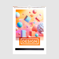 Monatskalender, DIN A2 hoch