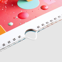 Monatskalender, DIN A3 hoch, Aufhängung