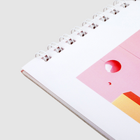 Monatskalender, 14,8 x 42,0 cm, Bindung