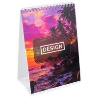 Monatstischkalender zum Aufstellen 13 Blatt DIN A6 hoch (105 x 148 mm)