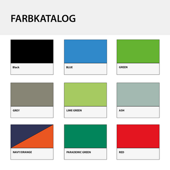 Multifunktionale Unisex-Warnweste einseitig bedruckt, Farbauswahl