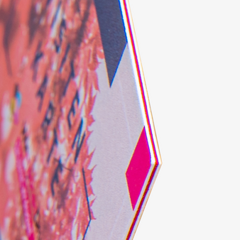 Multiloft-Visitenkarten, mit Farbkern in rot
