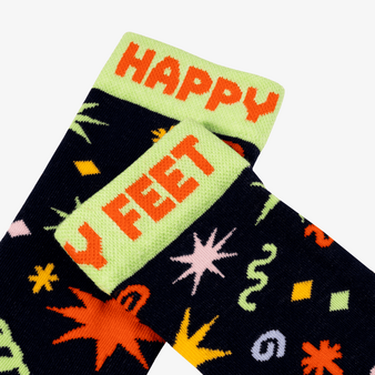 Muster - Socken klassisch, mit neutralem Motiv gestrickt