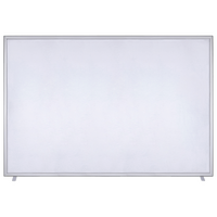 Nachhaltiger Akustikspannrahmen (beidseitig bespannt) freistehend