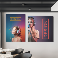 Nachhaltiges Akustikbild 84x119 cm