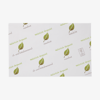 Einschlagpapier, bedruckt, liegend