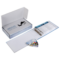 Neutraler Papiermusterordner Produktpalette