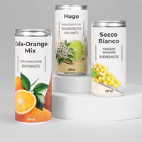 Dose, farbig bedruckt, verschiedene Dosen