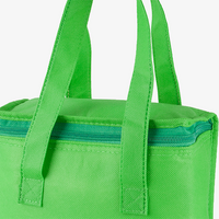 Non-Woven-Kühltasche mit Reißverschluss, ohne Werbeanbringung