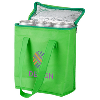 Non-Woven-Kühltasche mit Reißverschluss