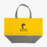 Non-Woven-Shopper, zwei Farbtöne, Vorderseite