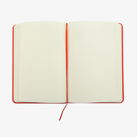 Notizbuch DIN A5 hoch, Umschlag: Kunstleder, Inhalt: 100 Inhaltsseiten blanko, Personalisierung auf Anfrage