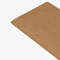 Notizbuch DIN A5 hoch, Umschlag: recycelter Kraftkarton, Inhalt: 60 Inhaltsseiten, Personalisierung auf Anfrage