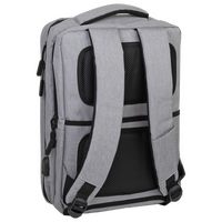 Organizer-Rucksack aus wasserdichtem Polyester mit Anti-Diebstahl-Tasche, Rückseite