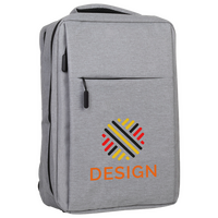 Organizer-Rucksack aus wasserdichtem Polyester mit Anti-Diebstahl-Tasche