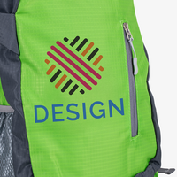 Outdoor-Rucksack aus wasserfestem Polyester, 25 l, Detail Druck