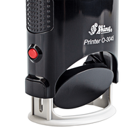 Stempel Ovaler, schwarz, stehend 