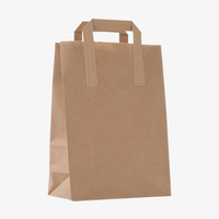 Papiertragetasche mit Flachhenkel 22 x 11 x 36 cm