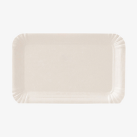 Pappteller rechteckig 17 x 11 cm
