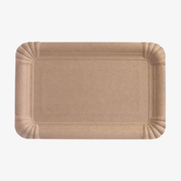 Pappteller rechteckig 20 x 13 cm