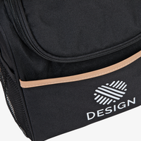 Picknick-Kühltasche aus Polyester mit drei Fächern