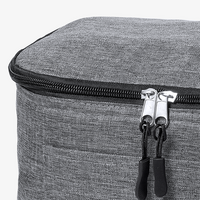 Picknick-Kühltasche mit Fach, ohne Werbeanbringung