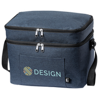 Picknick-Kühltasche mit Fach und zwei Reißverschlussfächern