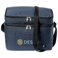 Picknick-Kühltasche mit Fach und zwei Reißverschlussfächern